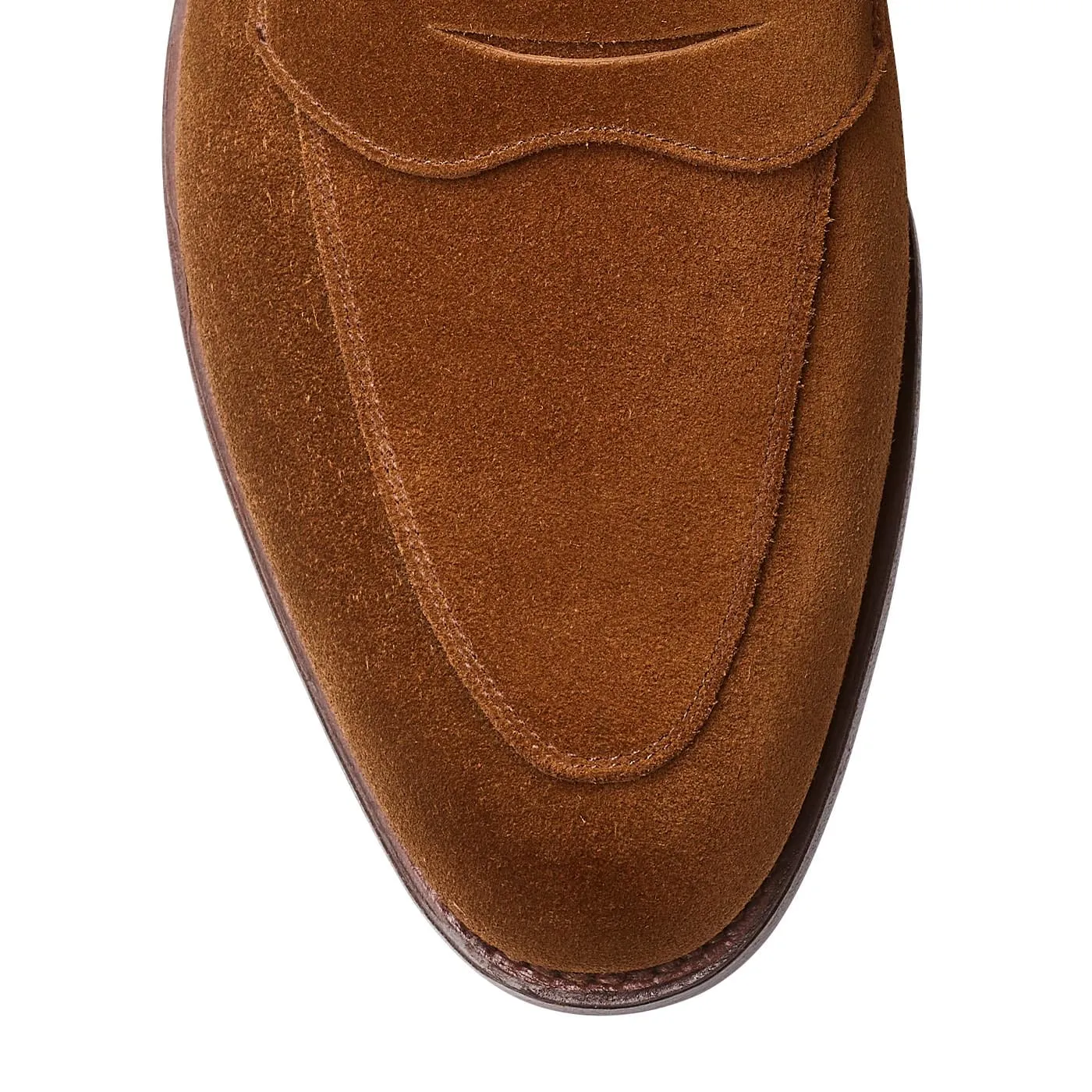 Everyday Office Easy To Clean Nice Tobacco Calf Suede