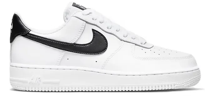 Nike Air Force 1 Low White Black (W) Ventilated Mesh Long Distance