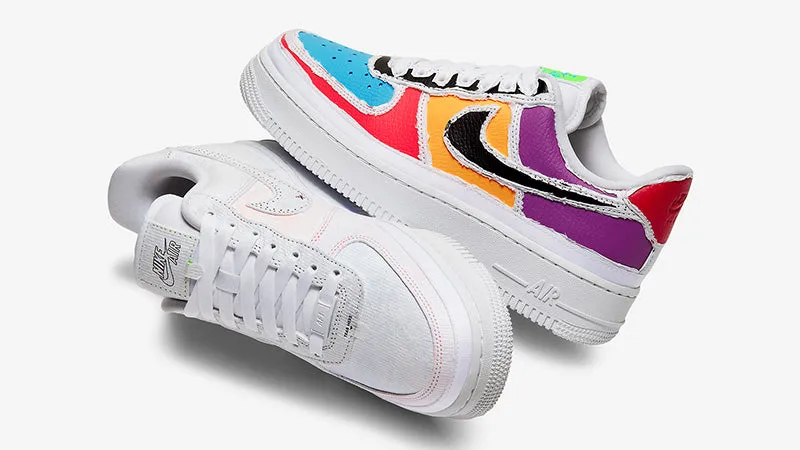 Nike Air Force 1 LX Tear Away White (w) Travel Must