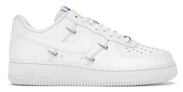Nike Air Force 1 LX White (W) Slip On Street Edge