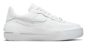 Nike Air Force 1 PLATFORM Triple White (W) All Day Rainy Day Impact Resistance