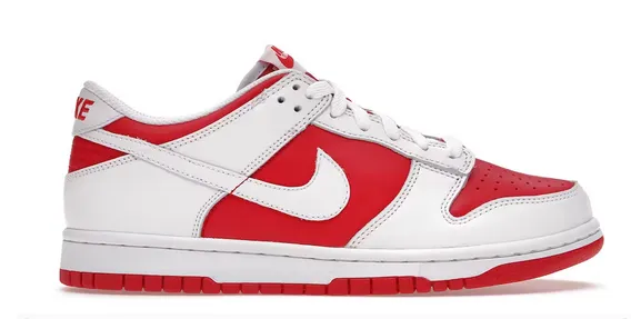 Nike Dunk Low Championship Red (2021) (GS) Ventilated Design River Cross