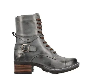 CRAVE STEEL Lace-Up Style Western Style