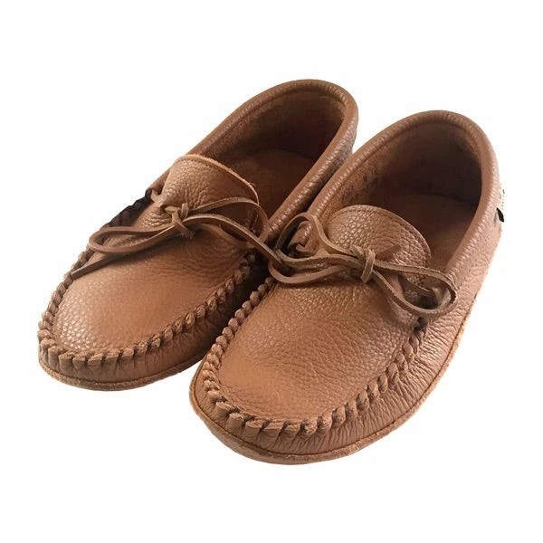Lightweight Build Maple Moosehide Moccasin