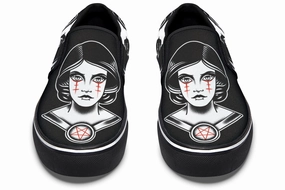 Witch Slip On Shoes Mono Style Deep Shade
