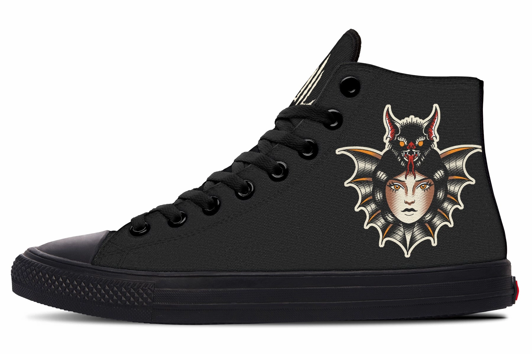 Bat Lady High Tops Ocean Edge