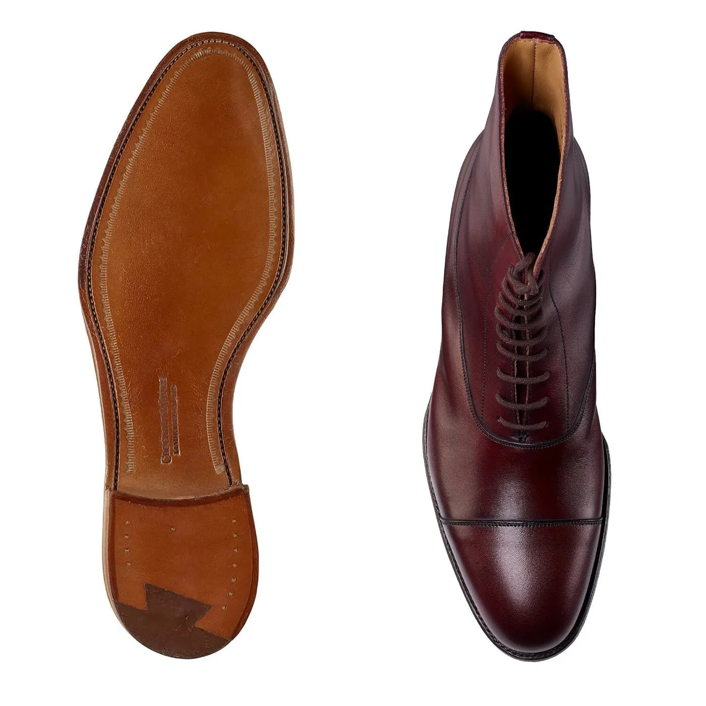 Rugged Build Olivia Burgundy Burnished Calf