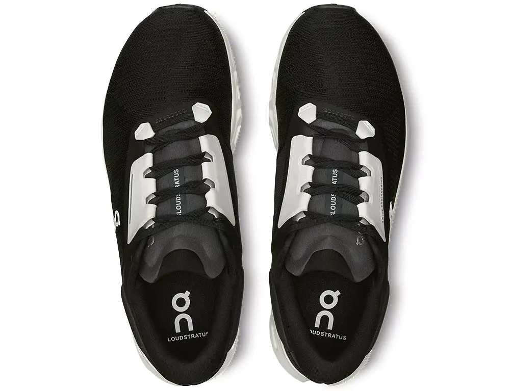 On CloudStratus 3Black Frost (Women??s) Firm Edge