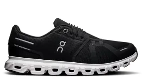 On Running Cloud 6 Black White (Women??s) Feather Light Modern Commuters