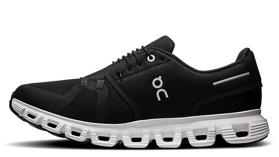 On Running Cloud 6 Black White (Women??s) Green Core