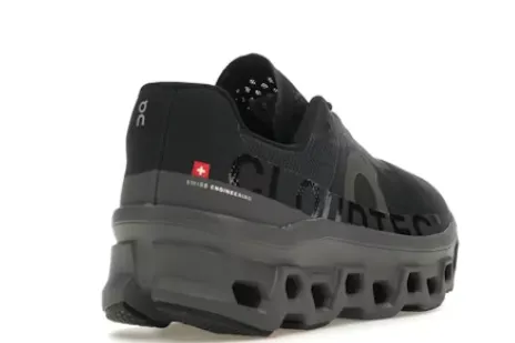 Match All On Running Cloudmonster Black Magnet (Women's)