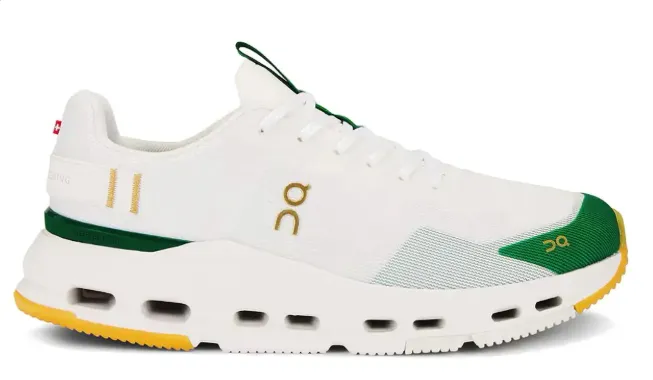 On Running Cloudnova Form 2 White Abundant Green (Women's) Team Match Slim Form