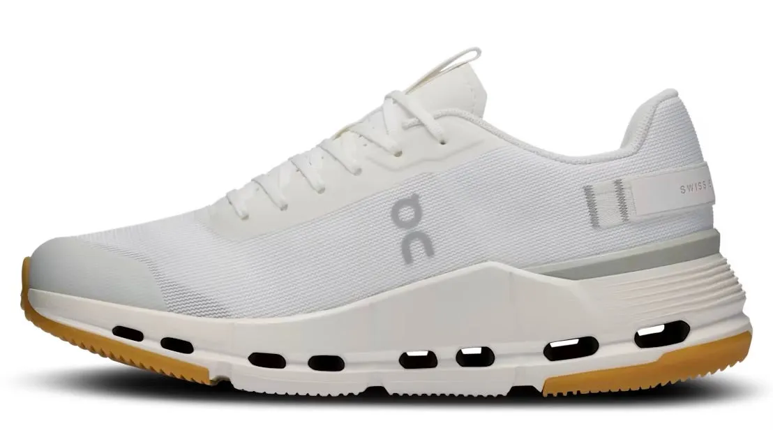 On Running Cloudnova Form 2 White Ivory (Women's) Stride Bold Adjustable Fit