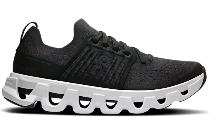 Sweat Resistant Comfort Seekers On Running Cloudswift 4 Black White (Women's)