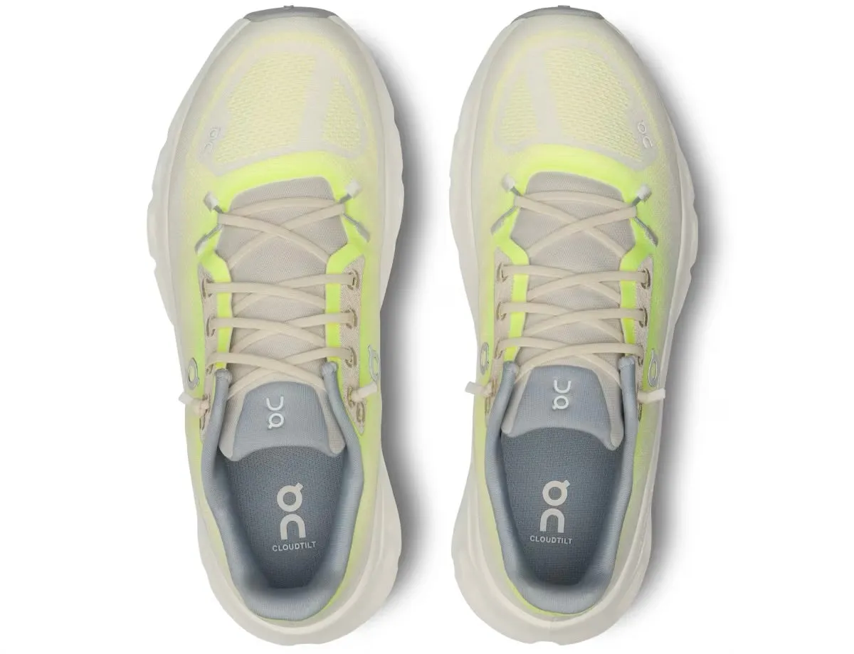 Canvas Cool On running Cloudtilt Lime Ivory (Women??s)