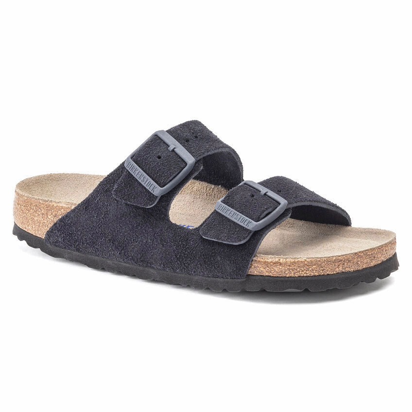 ARIZONA SOFT FOOTBED SUEDE LEATHER MIDNIGHT Foot Health Flexible Outdoor Footwear