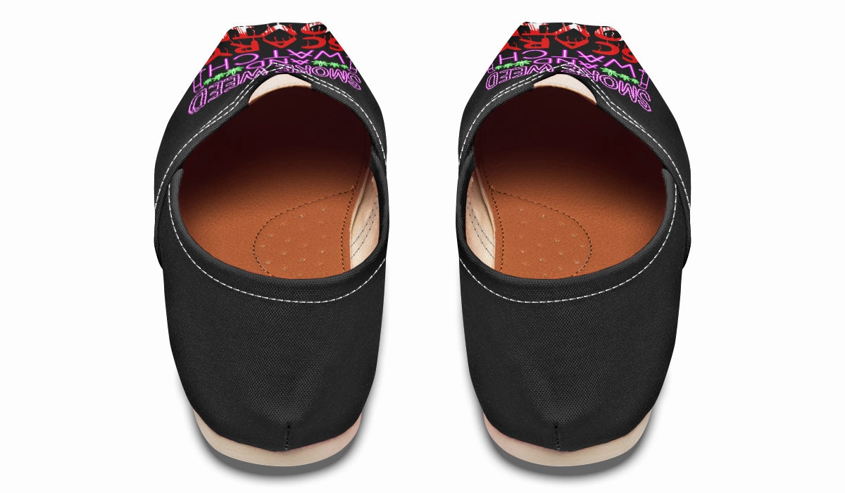 Leather High Arch Watch Scary Movies Casual Shoes