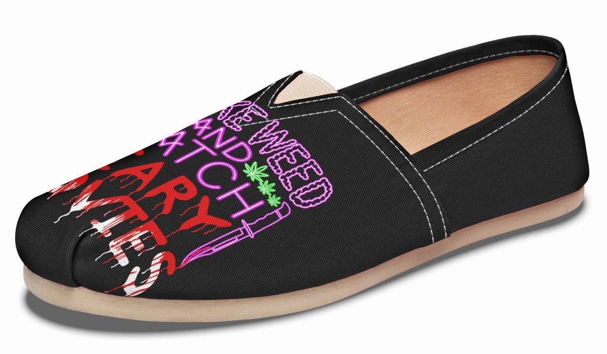 Watch Scary Movies Casual Shoes Mid Top Hiking Mood