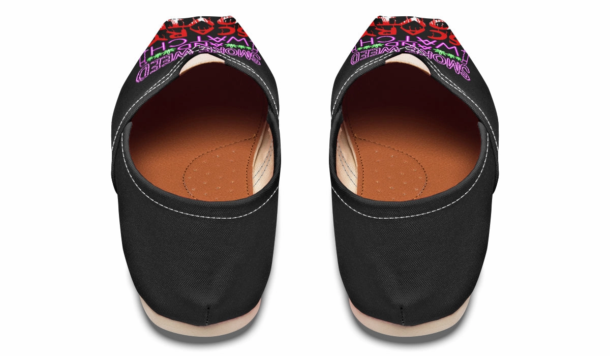 Leather High Arch Watch Scary Movies Casual Shoes