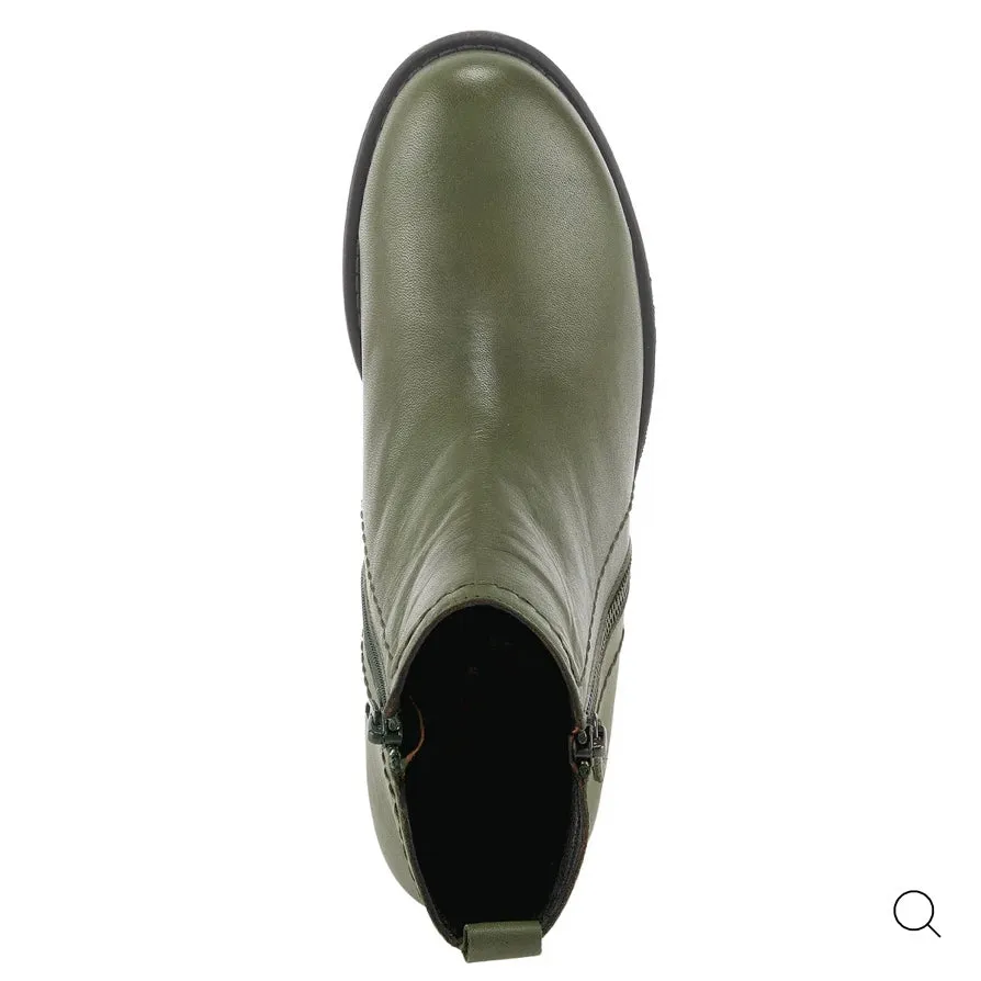 Oziel - Olive Suede Surface