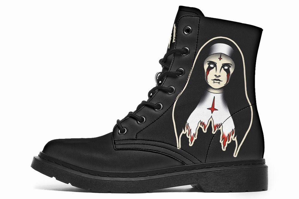Color Pop The Nun Boots