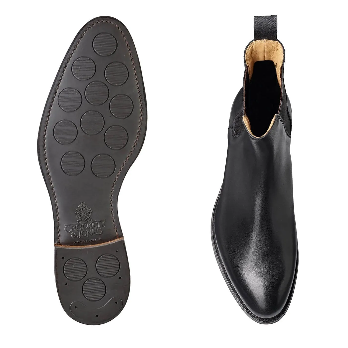 Minimal Look Fall Ready Rachel Black Wax Calf