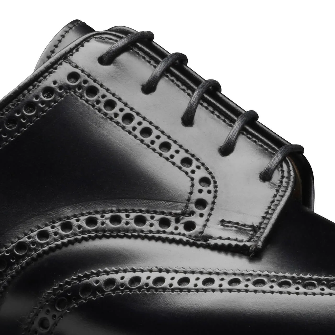 Rich Color Pembroke Black Cavalry Calf