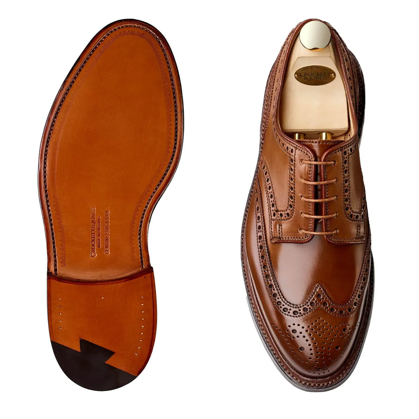 Pembroke Whisky Cordovan Prestige Fit Stretchable Material