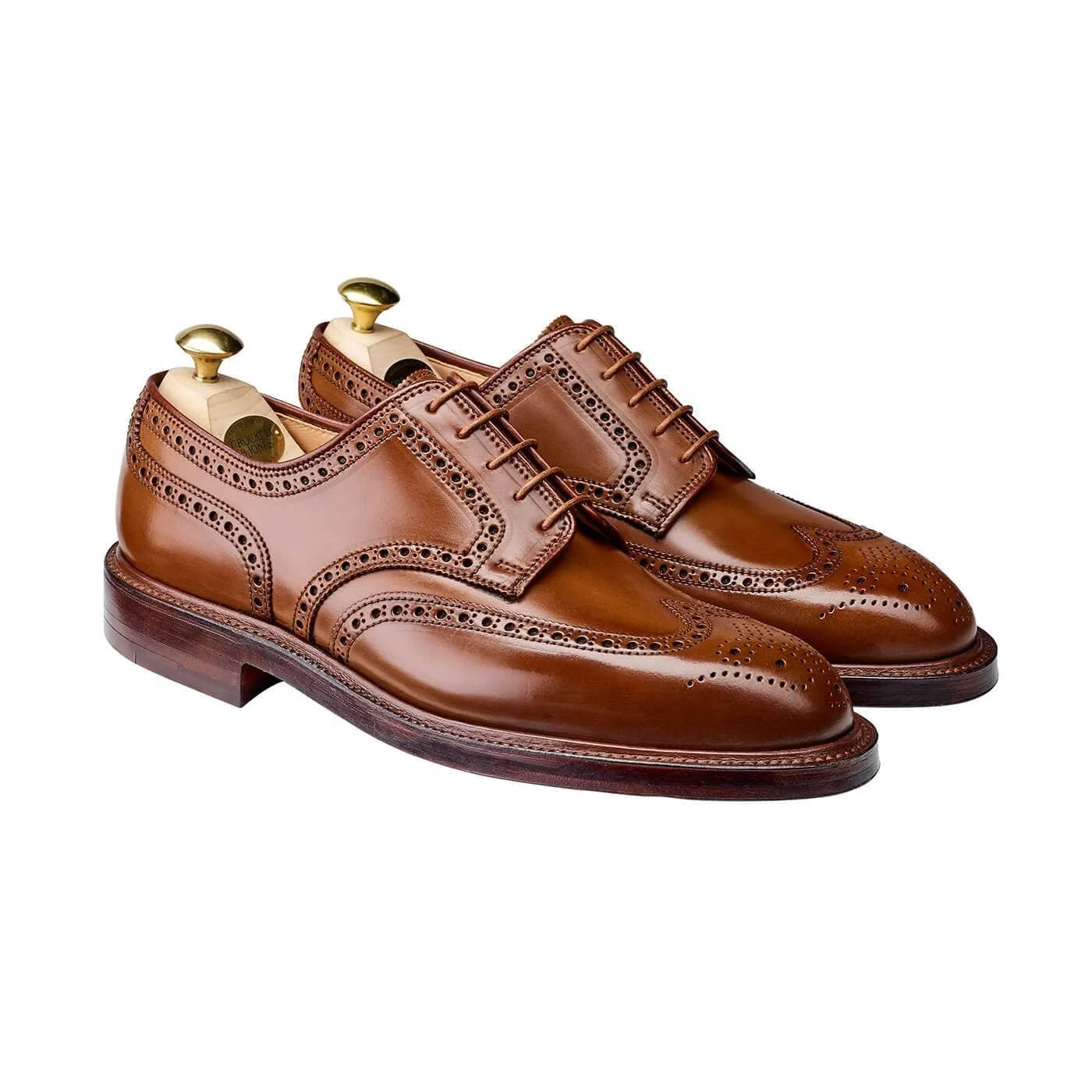 Heritage Line Mesh Knit Pembroke Whisky Cordovan