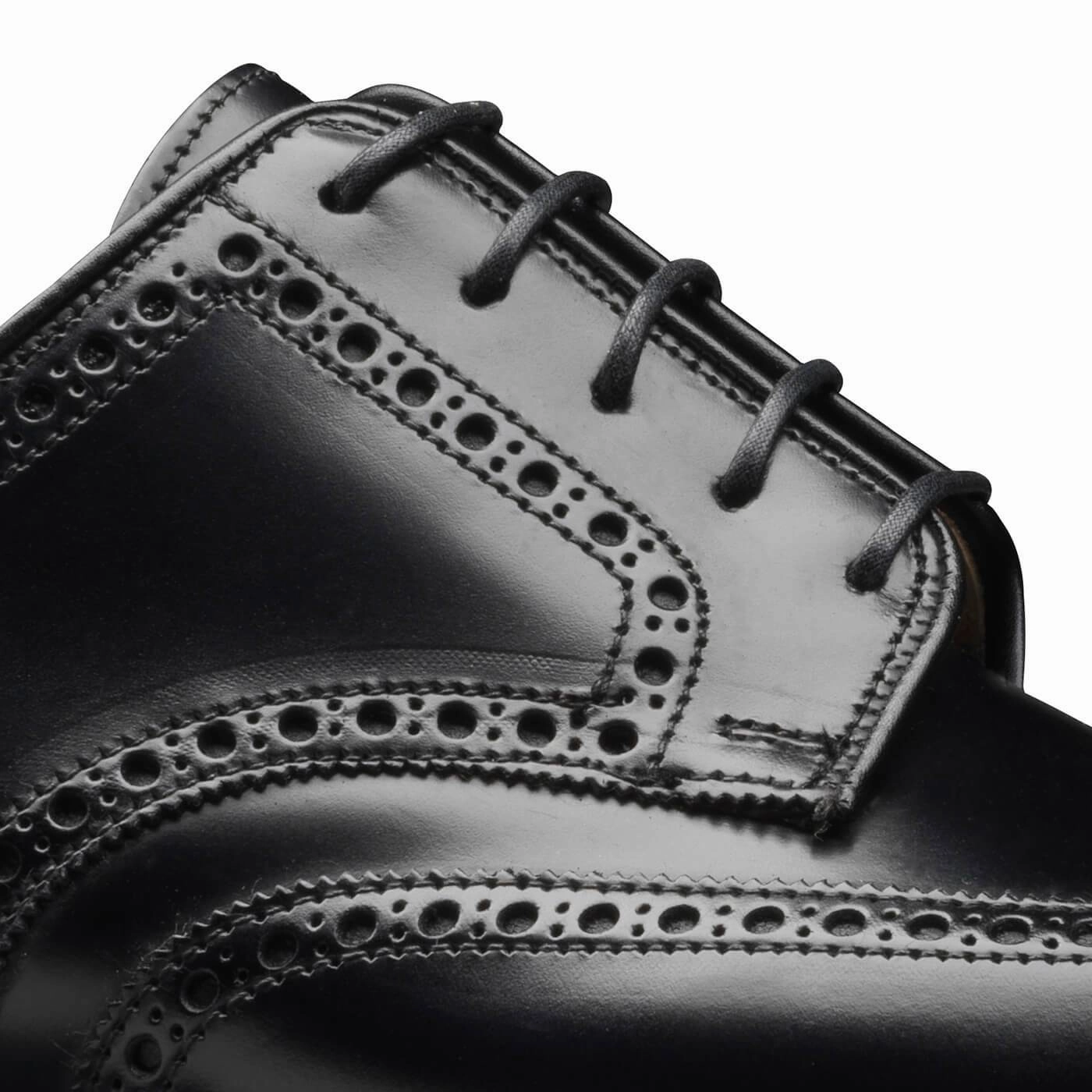 Rich Color Pembroke Black Cavalry Calf