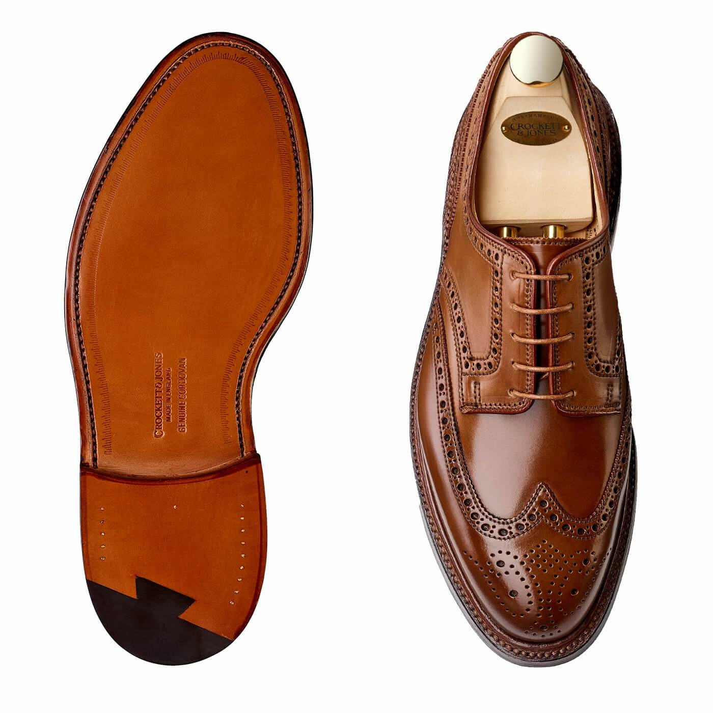 Pembroke Whisky Cordovan Prestige Fit Stretchable Material