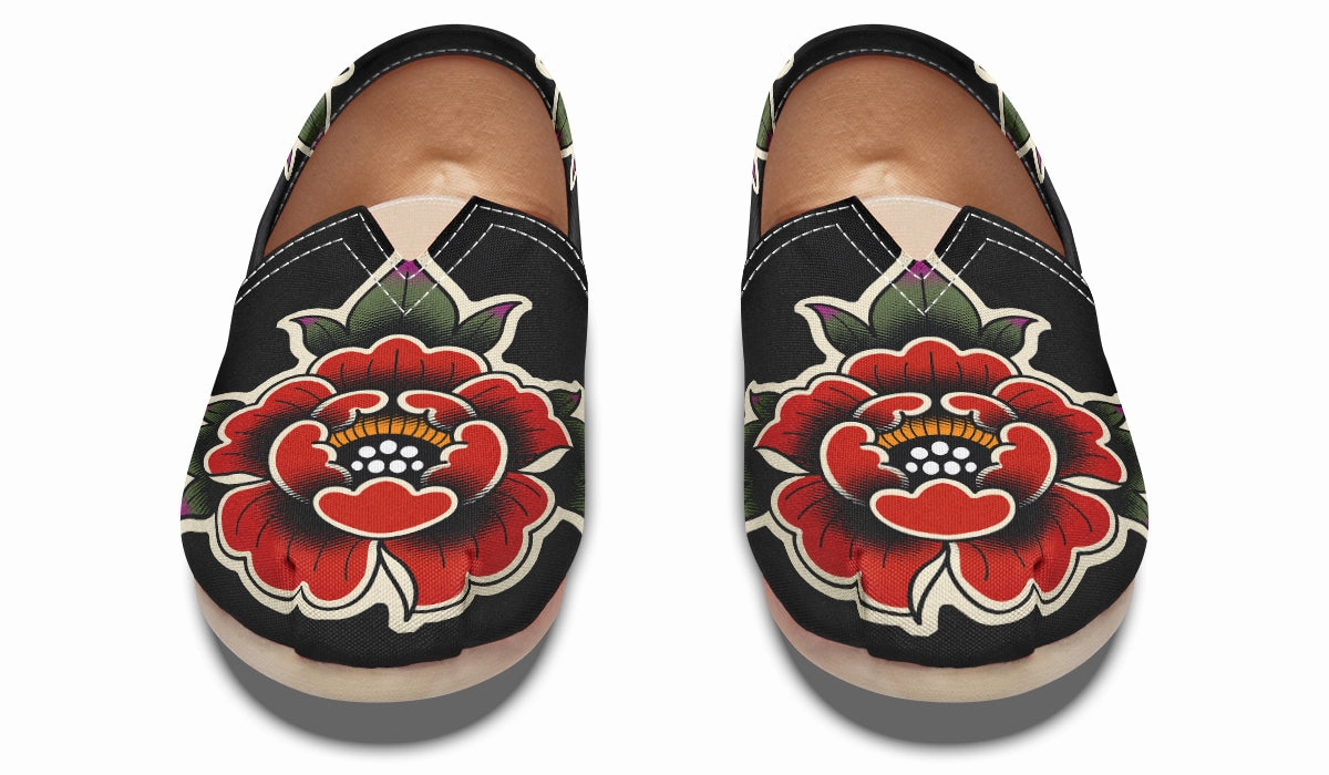 Wave Flow Peony Casual Shoes