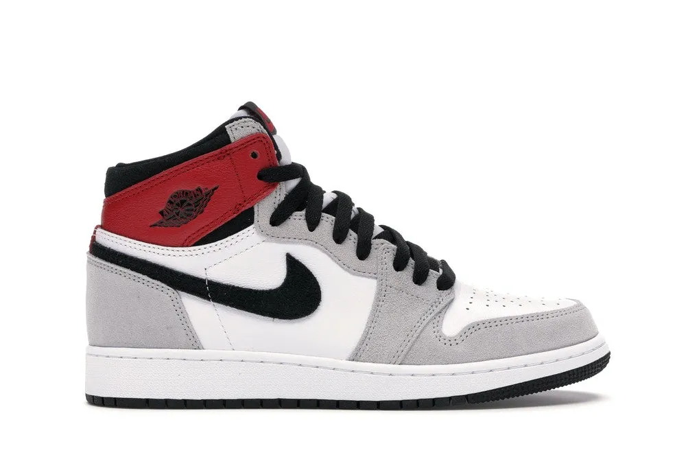 Jordan 1 Retro High Light Smoke Grey (GS) Comfortable fit Polish Look