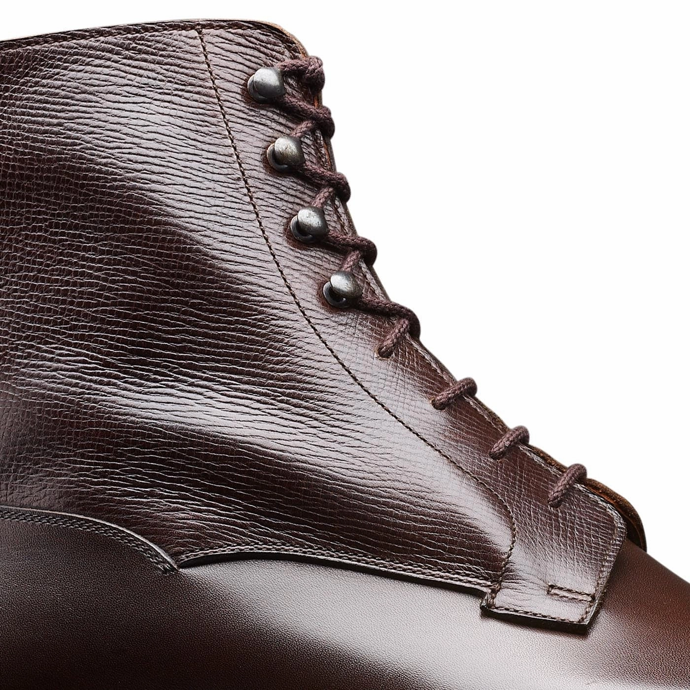 Tough Grip soft fit Perth Coffee Antique Calf & Dark Brown Willow Grain