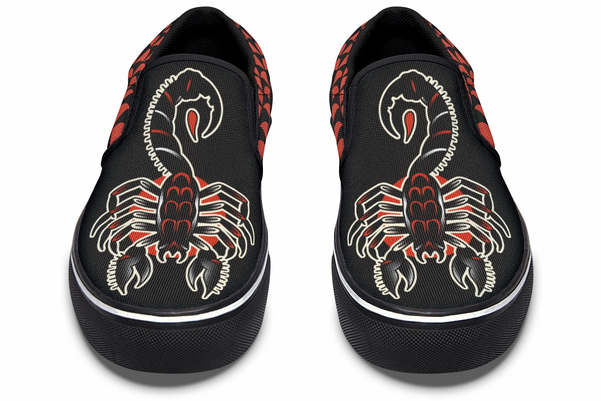 Traditional Scorpion Slip On Shoes Free Soul
