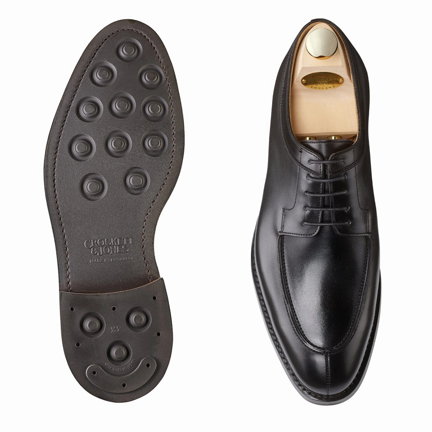 Trendy Footwear Toe Ease Hardwick Black Calf