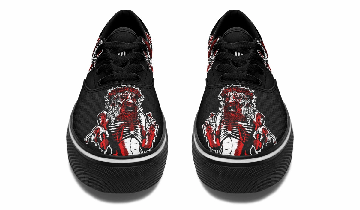 Soft Tone Secure Zombie Jesus Classic Shoes