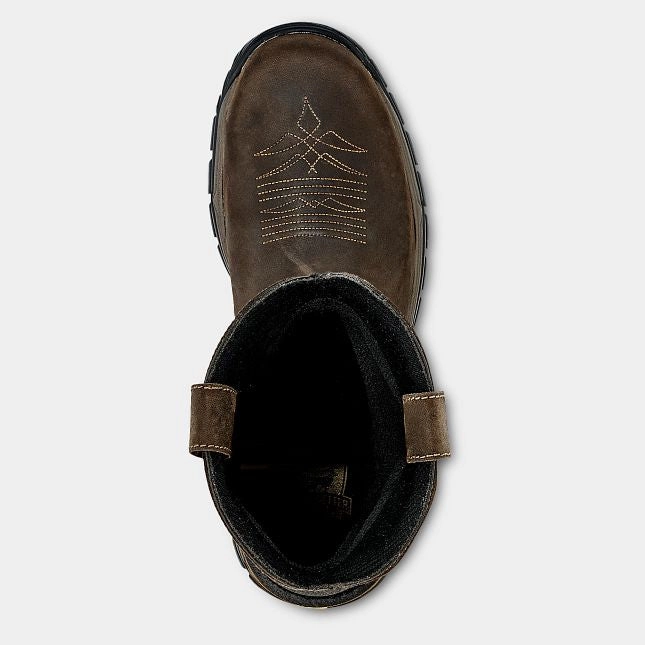 Reinforced Heel Counter Brogue Detail Two Harbors - 83963