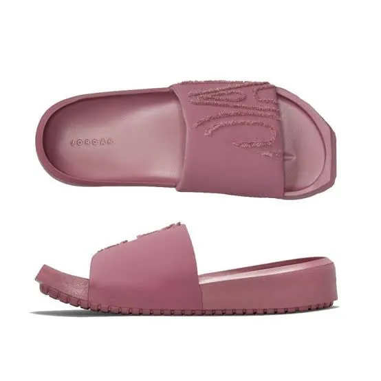 Comfortable Wear Peak Step Air Jordan Nola Slides Light Mulberry