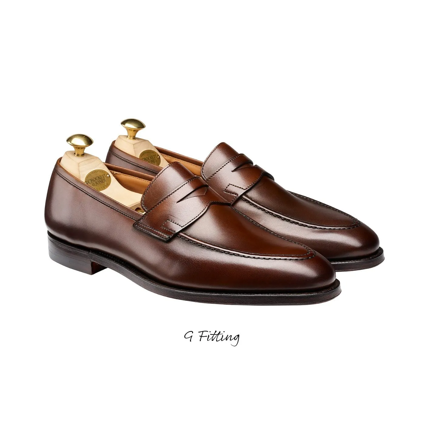 Toe Ease Occasion Mode Sydney Dark Brown Burnished Calf (G Fitting)