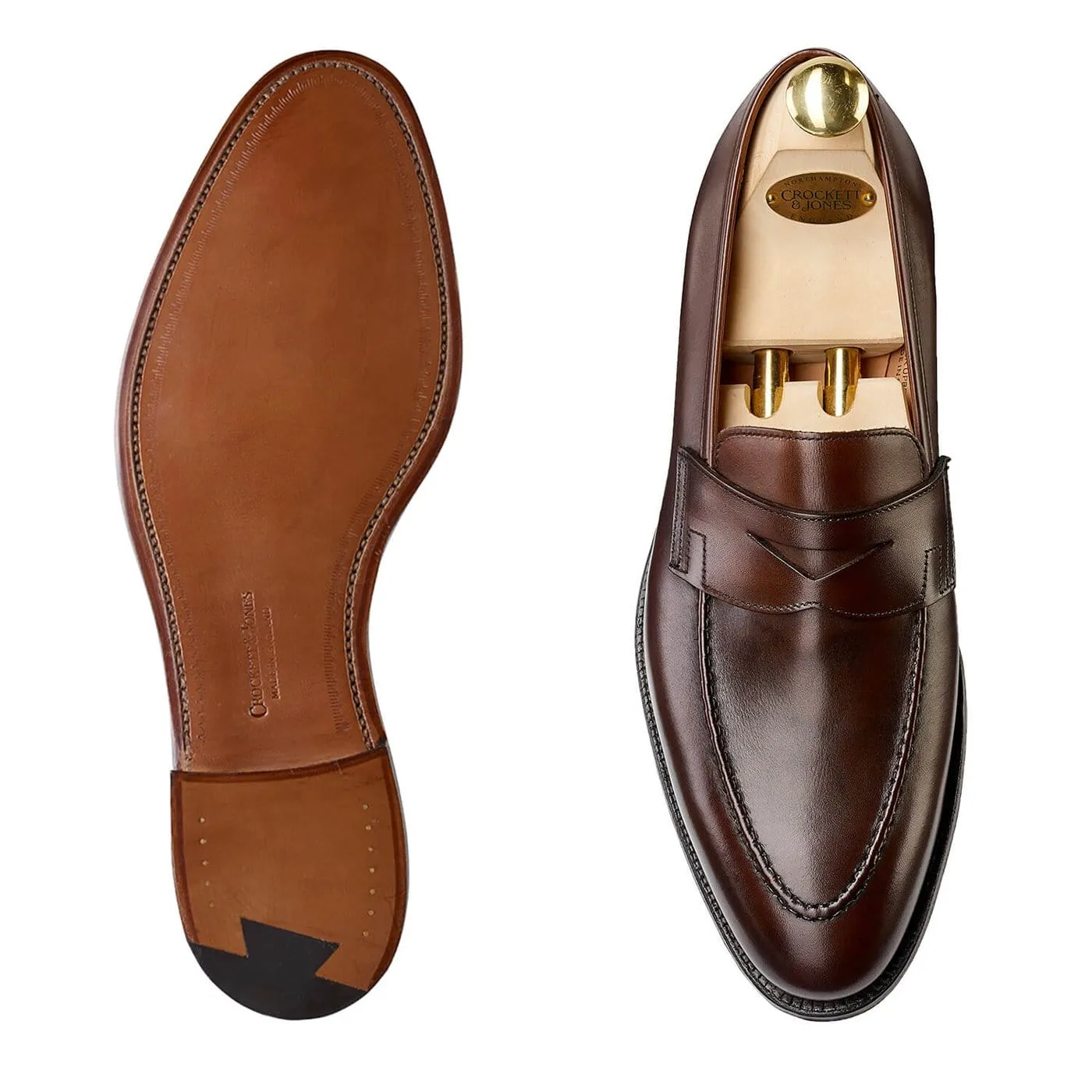 Breathable Design Sydney Dark Brown Burnished Calf (G Fitting)