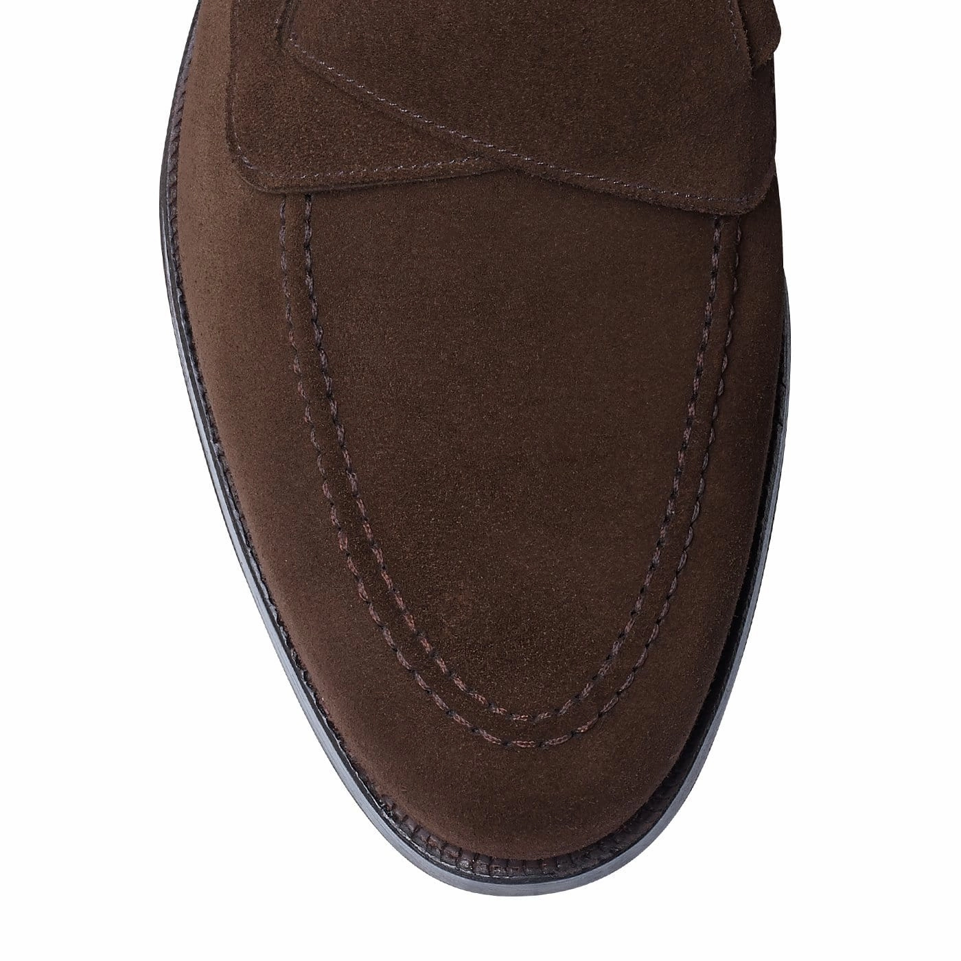 Success Walk Slip Resistant Selby Dark Brown Calf Suede