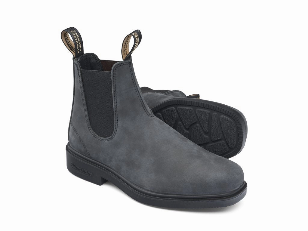 BLUNDSTONE 1308 - Dress Rustic Black zipper Versatile Choice