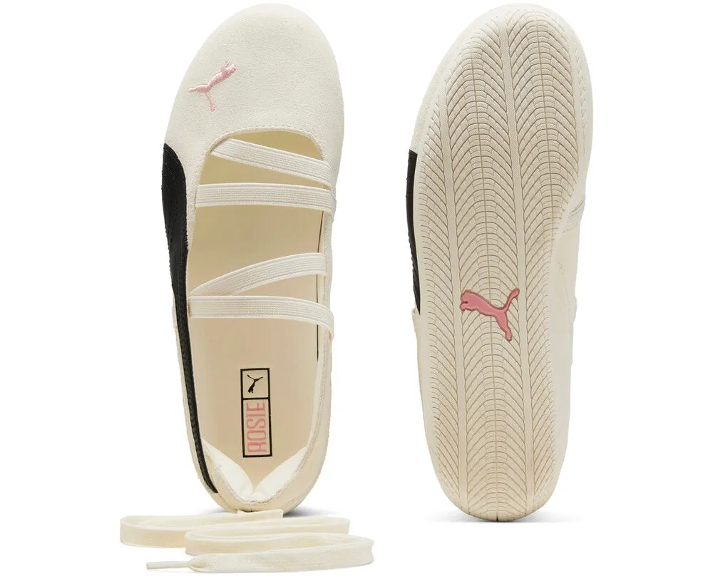 PUMA x ROS?? Speedcat Ballet Shoe Warm White Black Frosty Pink (Women's) Peak Mode Cross Road