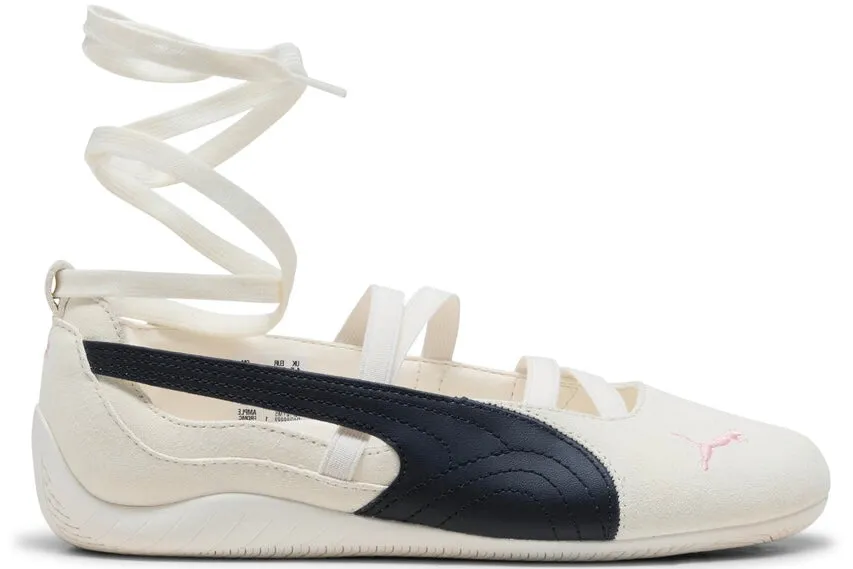 PUMA x ROS?? Speedcat Ballet Shoe Warm White Black Frosty Pink (Women's) Step Ahead
