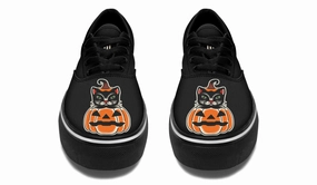 Pumpkin Cat Classic Shoes Air Dry Rain Step