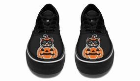 Pumpkin Cat Classic Shoes Air Dry Rain Step