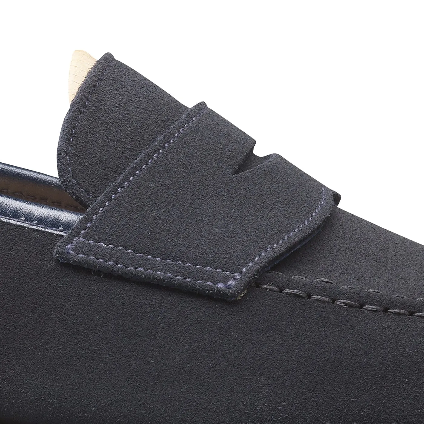 Harvard 2 Navy Suede Subtle Edge