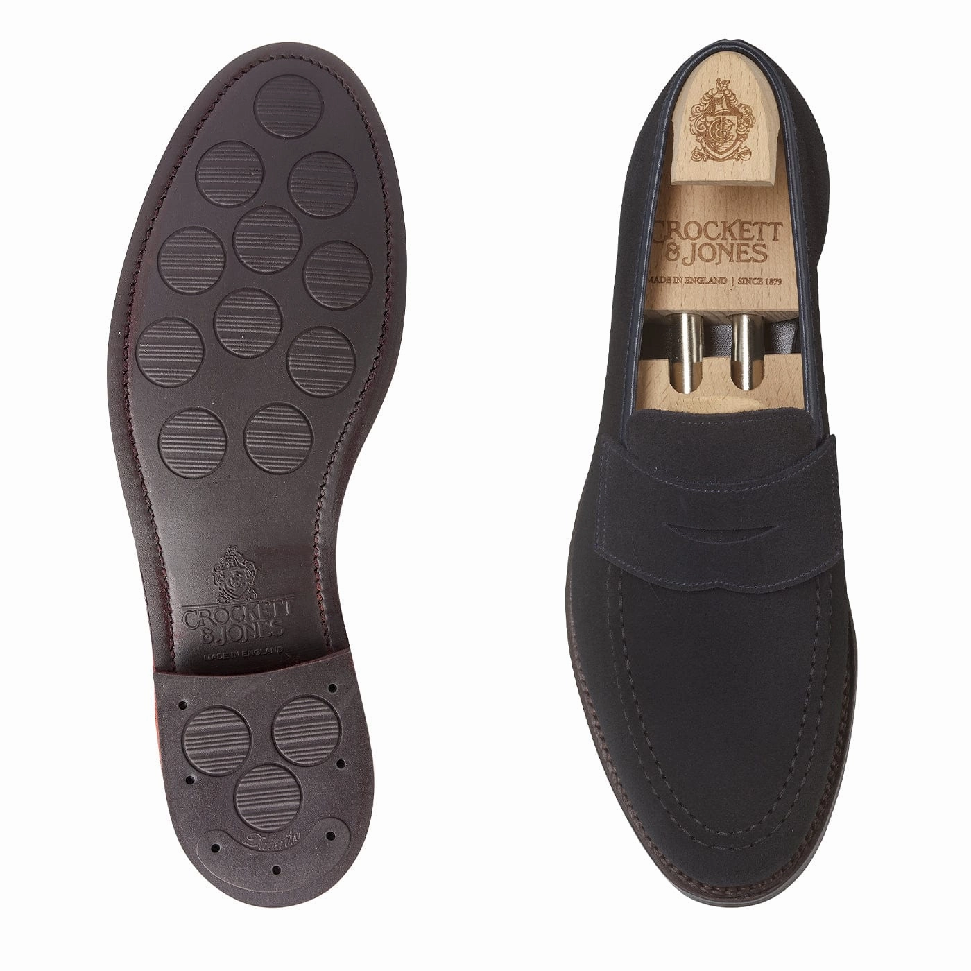 Elegant Style Harvard 2 Navy Suede