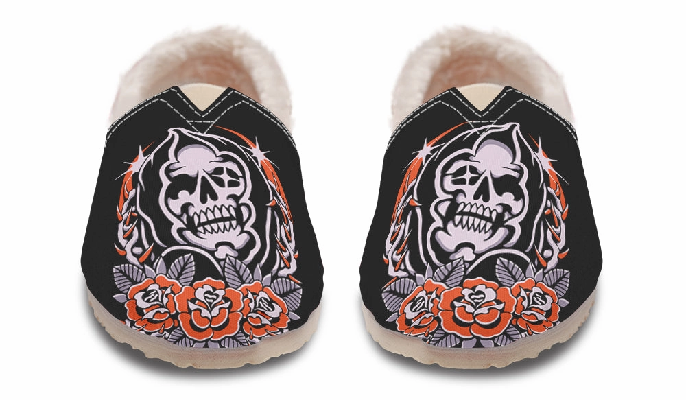 Reaper Roses Winter Casual Shoes Club Night Toe Guard